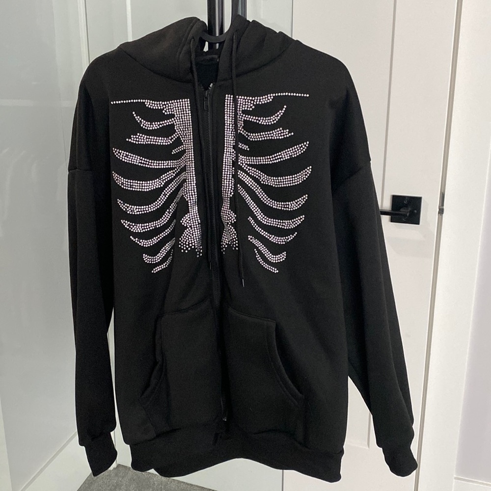 Bedazzled Skeleton Jacket